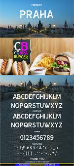 Praha Typography Alphabet Typography Fonts Design
