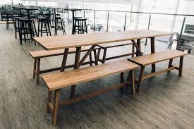Beer Garden Table And Benches Slab Table Live Edge Garden Table Wooden Slab Table