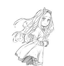 After a while of wanting to try this out, i finally went ahead and coloured in a few pages from the mha manga. Anime Coloring Pages My Hero Academia Eri Coloring And Drawing Coloring Home
