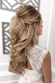 Braid styles for long or medium length hair; 71 Perfect Half Up Half Down Wedding Hairstyles Wedding Hair Half Wedding Hair Down Long Hair Wedding Styles
