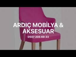 Siteler Ankara Ardic Mobilya Aksesuar Sandalye Youtube