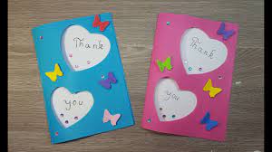 صنع بطاقة تهنئة فكرة سهلة جدا greeting card making ideas youtube