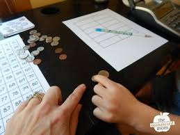 Counting Money With A Hundred Chart Free The Measured Mom