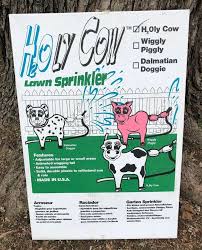 Black And Decker Wallpaper Steamer Bd1200 Instructions Holy Cow H2oly Cow Animated Wagging Tail Lawn Water Sprinkler Usa Large Small Sprinkler Water Sprinkler Lawn Irrigation