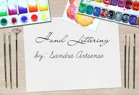 Buku untuk belajar hand lettering. Sandraartsense Com Belajar Hand Lettering Mudah Dan Murah Ala Sandra Artsense