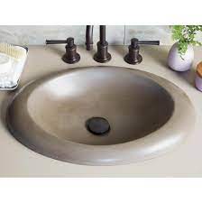 Gele 1919, 19''x19'', 19 inch round drop in bathroom vessel sink, 3 faucet holes w/ 4'' punching , modern style porcelain ceramic counter top basin, white vanity sink 5.0 out of 5 stars 3 $54.75 $ 54. Native Trails Nsl2115 E At Edge Supply