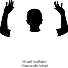 Black And Brown Unity Fist Pin On Stand For Something