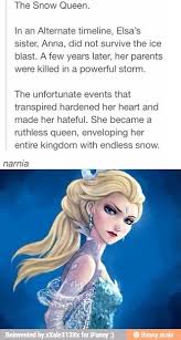 Narnia Was Based On Hans Christian Anderson S Book The Snow Queen Which Is What Frozen Was Inspired By Disney Funny Disney Theory Disney Memes