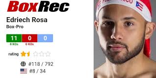 BoxRec: Edriech Rosa