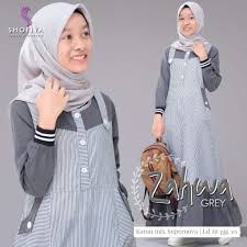 Inilah fashion show busana muslim anak terkini 2017 hasil karya designer baju muslim anak dari kelompok pemenang lomba fashion juara 1 busana muslim tahun 2016 an shifa nur raisya putri. Baju Muslim Remaja Putri Dewasa Seri Zahwa Shopee Indonesia