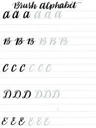 The practice options include worksheets for use with traditional brush pens and the procreate app (using an ipad and apple pencil). Printable Calligraphy Worksheets Free Novocom Top