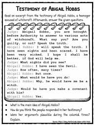 Salem Witch Trials Facts Worksheets Information For Kids Salem Witch Trials Facts Salem Witch Trials Witch Trials