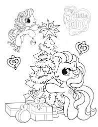 Amongst numerous benefits, it will teach your little one to focus, to develop motor skills, and to help recognize colors. Free Download My Little Pony Christmas Coloring Pages Coloring Home