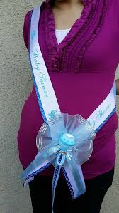 1baby Shower Mom To Be Sash Blue Boy Ribbon Favor Handmade Party Mommycorsage Baby Shower Corsage Baby Shower Sash Baby Shower