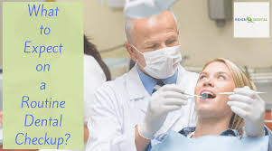 Basic Dental Care What To Expect On A Routine Dental Checkup Dental Exam Free Dental Care Health Check