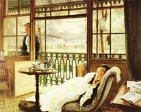 James Tissot - The gallery of Hms Calcutta