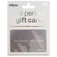 Check spelling or type a new query. Eftpos Silver Gift Card 50 Officeworks