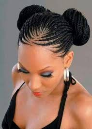 The cornrows are braided into a stylish design and have blonde. 23 Exotic Braided Bun Hairstyles For Black Hair