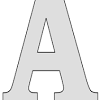Downloadable free printable alphabet stencils templates. 3