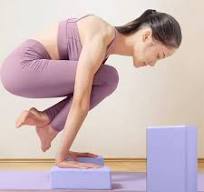 Deeceymbur High-Density EVA Yoga Block for Dance & Stretching - Non-Slip Waterproof Soft Block with Rounded Edges for Yoga/Pilates/Fitness