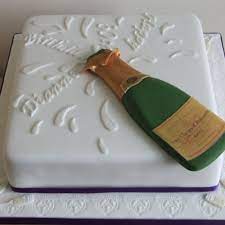 Champagne Bottle Birthday Cake Png 500 500 Bottle Cake 50th Birthday Cake Birthday Baking