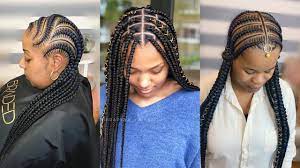 2020 Top Trending Modern Ghana Weaving Hairstyles Amazing St Ghana Weaving Ghana Weaving Styles Ghana Weaving Hairstyles 2020