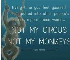 Drama Of Others Not My Circus Not My Circus Polish Proverb Inspirational Quotes