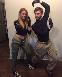 Kim possible was originally released in 2002, three years before our oldest daughter was born, but it was a favorite of hers growing up. Easy Diy Halloween Costumes For Couples Diy Cuteness