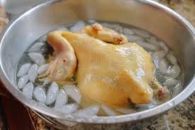 Add enough water to cover the chicken by at least an inch. Cantonese Poached Chicken Bai Qie Ji The Woks Of Life