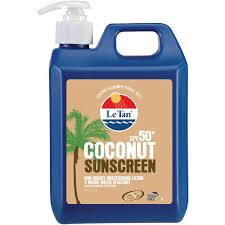 Cancer council bring you fashionable sunglasses that offer the highest level of sun protection for the whole family. Buy Le Tan Spf 50 Coconut Sunscreen 1l Free Delivery No Minimum Live Healthy Store Hk