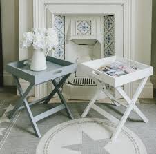 Corner Table Butler Table Wooden Tray Butlers Tray Table