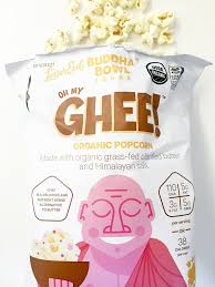 If you think the scary movie you're watching is terrifying, just wait until you take a closer look at the nutrition label of your microwaveable popcorn. Lesserevil Buddha Bowl Foods Oh My Ghee Organic Popcorn Bowls Recipe Food Ghee