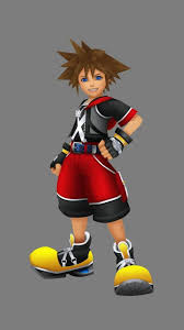 Sora The Keyblade Master Star Of The Kingdom Hearts Video Game Series And All Around Nice Guy Kingdom Hearts Characters Kingdom Hearts Character Modeling