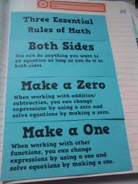 Solving Equations Using The Three Essential Rules Of Math Foldable Solving Equations Math Foldables Equations