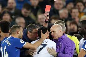 Heung min son (손흥민) laughing and funny moments! Heung Min Son Red Card The Fixtures Tottenham Star Will Miss After Dismissal For Andre Gomes Injury London Evening Standard Evening Standard
