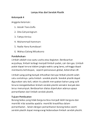 Maybe you would like to learn more about one of these? Lampu Hias Dari Sendok Plastik