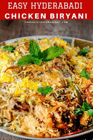 Hyderabadi Chicken Biryani Is An Aromatic Mouth Watering And Authentic Indian Dish With Succulent Chicken In Layers Biryani Biryani Recipe Indian Food Recipes