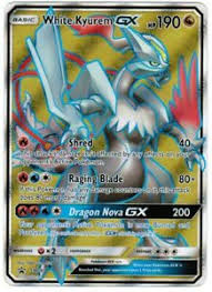 Maybe you would like to learn more about one of these? White Kyurem Gx Sm141 Full Art Shiny Pokemon Card Ebay