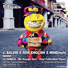 La leyenda está feliz con el sold out, y pregunta que otro número de los air jordan x j balvin quisieran? Mc Energia Grin By J Balvin X Ron English X Mindstyle Complexcon 2017