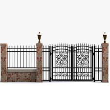 3d Model Wrought Iron Gate 3d Model Wrought Iron Gate Iron Gate Door Gate Design