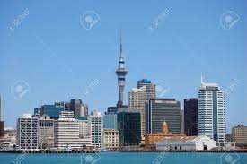 It consists of two main landmasses—the north island and the south island. Auckland City View From Sea New Zealand Stock Photo Picture And Royalty Free Image Image 18367972