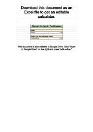 Maybe you would like to learn more about one of these? 3 Ways To Convert Inches To Centimeters Wikihow