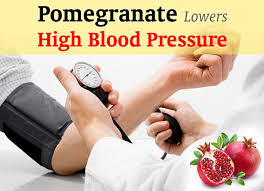 Image result for pomegranate lowers blood pressure