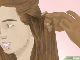See more ideas about diy tape, tape in extensions, hair extensions. How To Apply Tape In Hair Extensions 11 Steps With Pictures