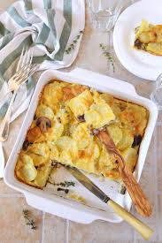 Gratin De Panais Aux Champignons Gratin De Panais Alimentation Recette Panais