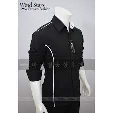 Oleh karenanya anda dapat pakai gambar yang akan kami bagikan. Twizel Black Baju Kemeja Pria Desain Slimfit Pesta Casual Korea Shopee Indonesia