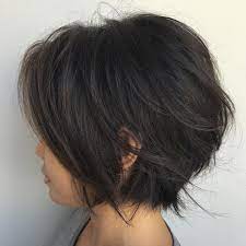 Short Jagged Bob Short Hair Styles Choppy Bob Hairstyles Thick Hair Styles