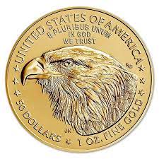 What's the value of a us gold coin? American Gold Eagle Coin 2021 Type 2 1 Troy Ounce 22k Purity