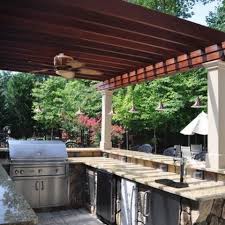 Designing outdoor living spaces for small areas can be tricky, but it isn't impossible! 95 Cool Outdoor Kitchen Designs Digsdigs