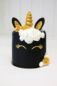 Bolo Preto E Dourado Cupcake Cakes Cake Sweets